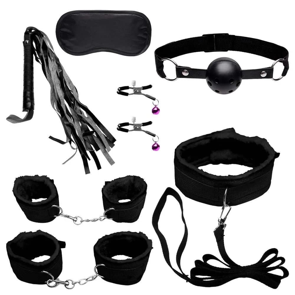 KIT SADO BONDAGE 7 ITENS PELÚCIA - imagem 2