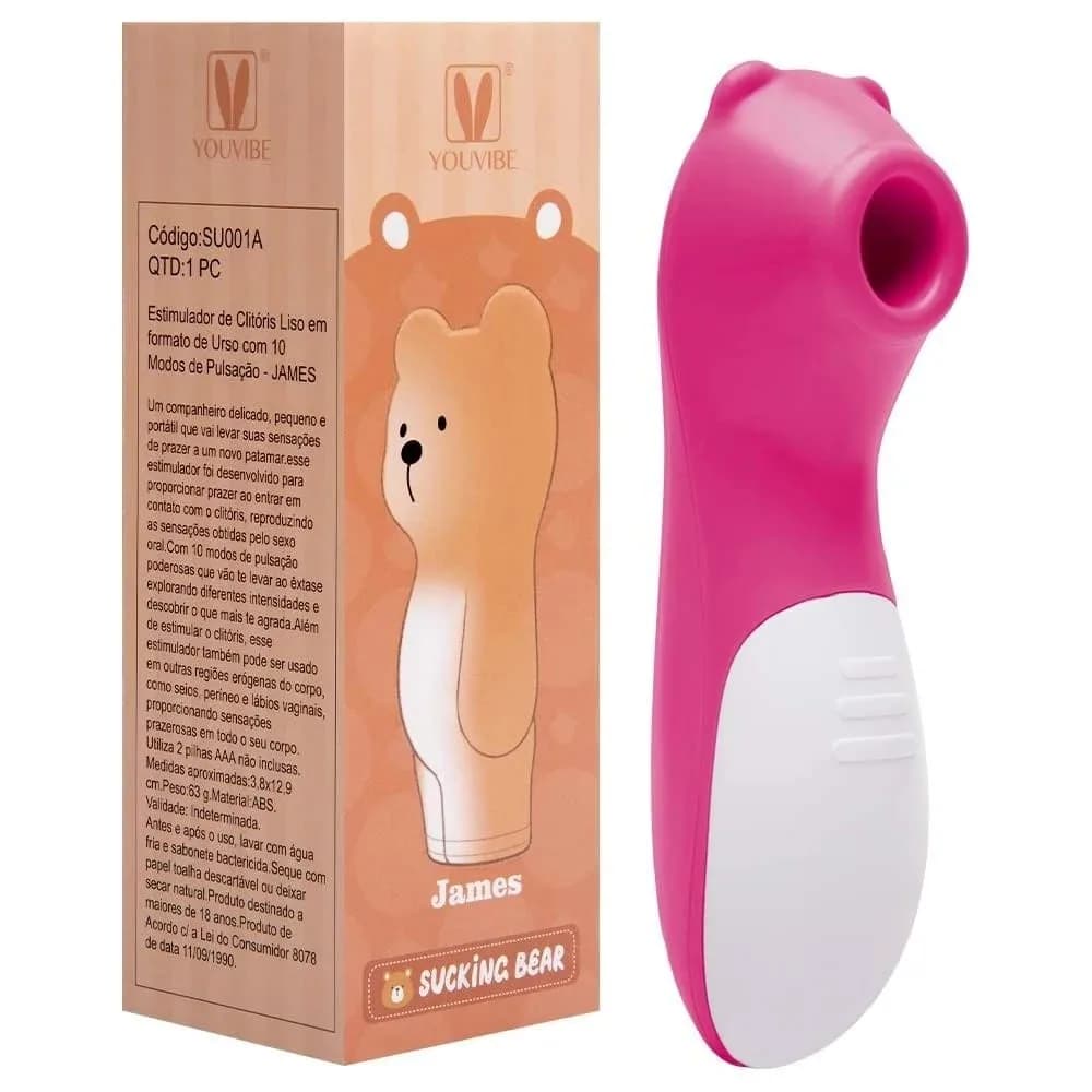 ESTIMULADOR CLITÓRIS URSO 10 PULSAÇOES YOU VIBE VIPMIX - imagem 2