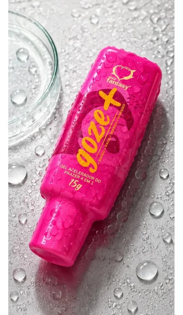 GOZE MAIS 4 X 1  GEL ACELEREADOR DO PRAZER 15 G - imagem 2