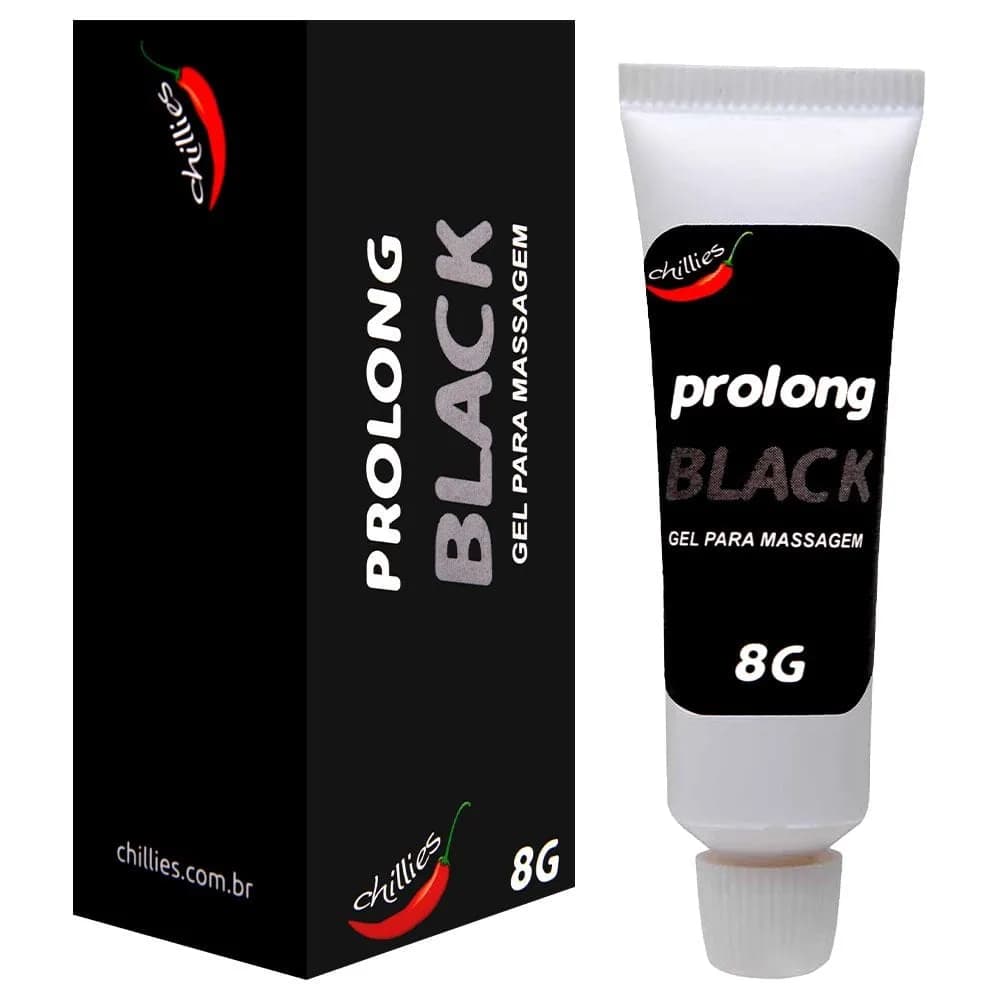 PROLONG BLACK GEL RETARDANTE 8G