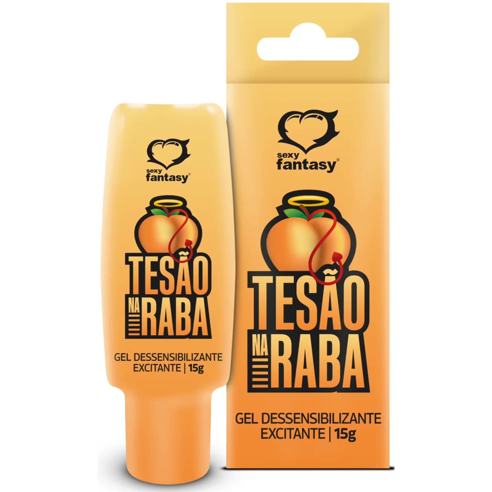 TESÃOA  NA RABA GEL DESSENSIBILZANTE EXCITANTE ANAL  15G