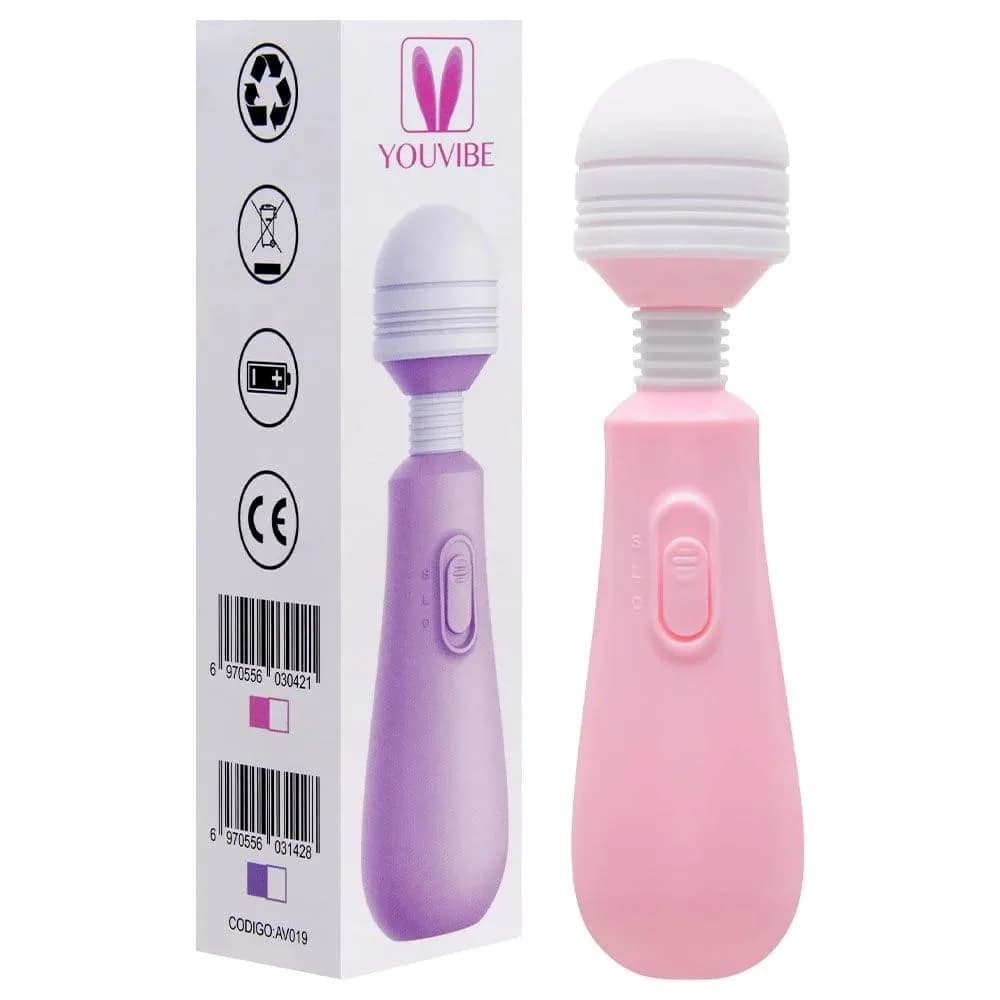 VIBRADOR MÁDICA 2 VIBRAÇÕES FLEXÍVEL 15X3 CM VIP MIX