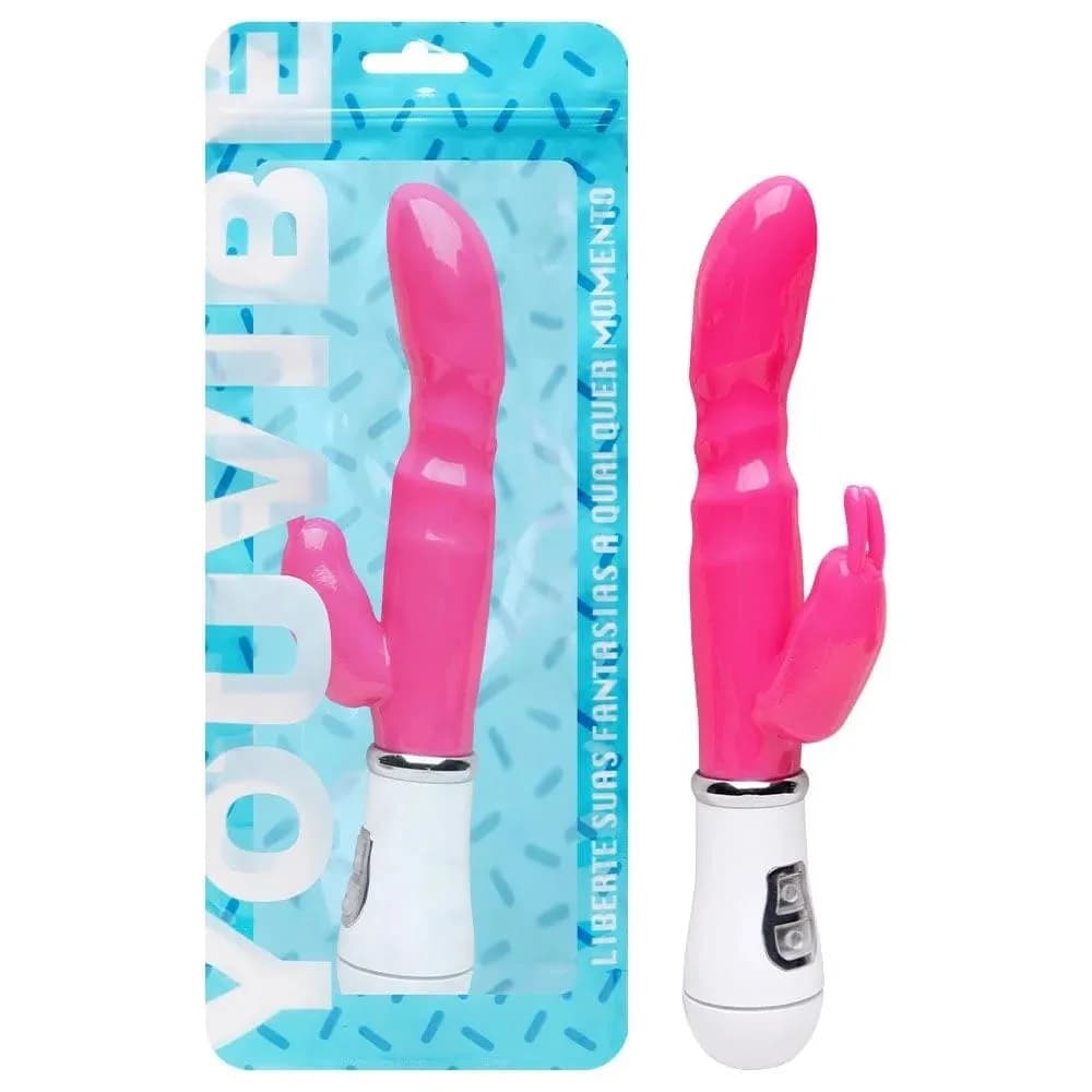 VIBRADOR SILICONE RABBIT 8 VIBRAÇÕES