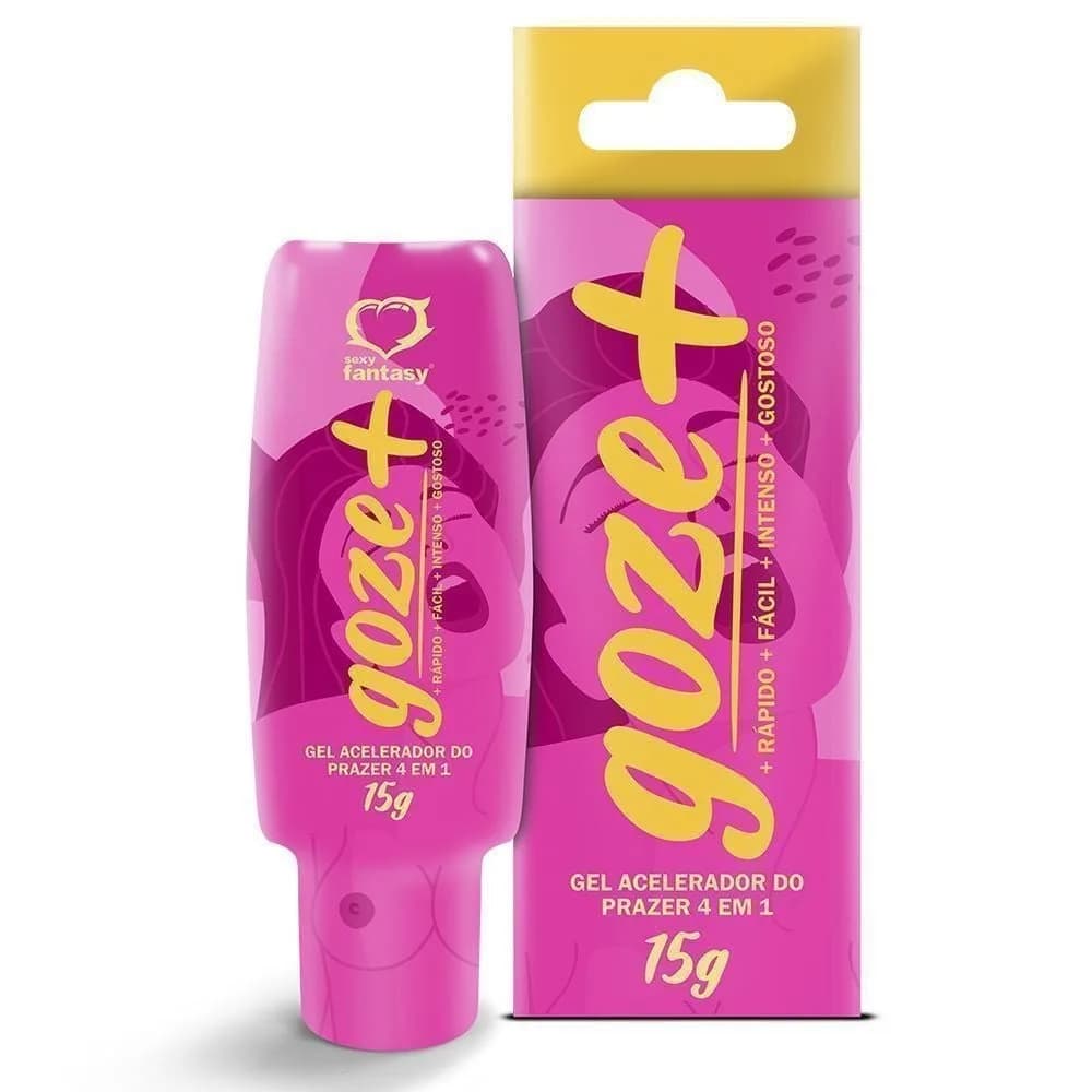 GOZE MAIS 4 X 1 GEL ACELEREADOR DO PRAZER 15 G